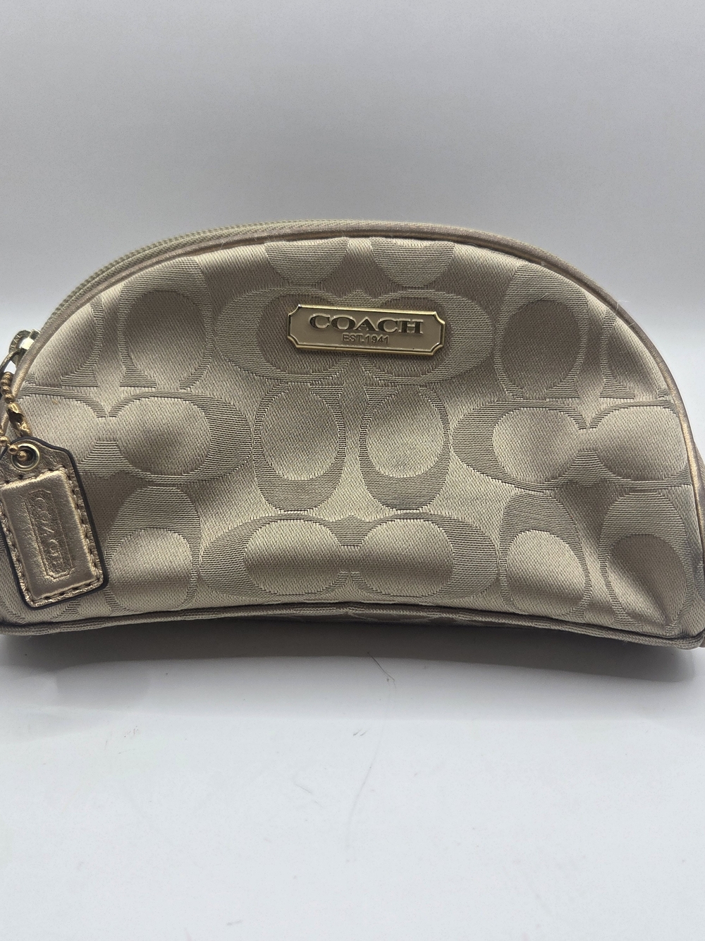 Cosmetic case from a Coach Estée Lauder collaboration